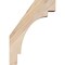 Ekena Millwork 3 1/2"W x 10"D x 14"H Merced Smooth Knee Brace, Douglas Fir BRC04X10X14MRC00SDF - alternate 4
